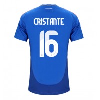 Italy Bryan Cristante #16 Replica Home Shirt Euro 2024 Short Sleeve